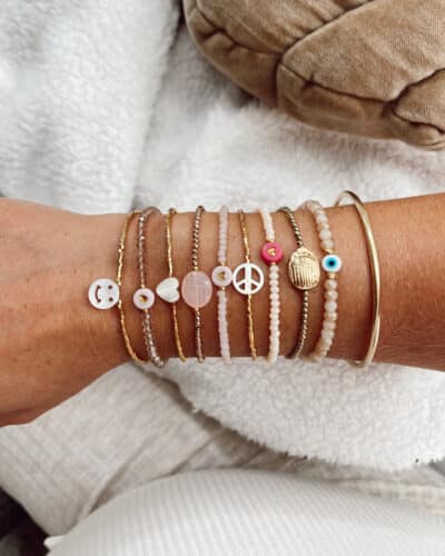 Bracelet nacre Coeur – Image 2