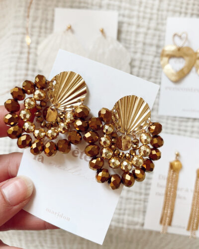 Boucles d'oreilles Ella GOLD – Image 3