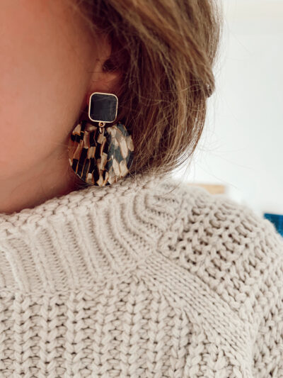 Boucles d'oreilles Justine - argent – Image 2