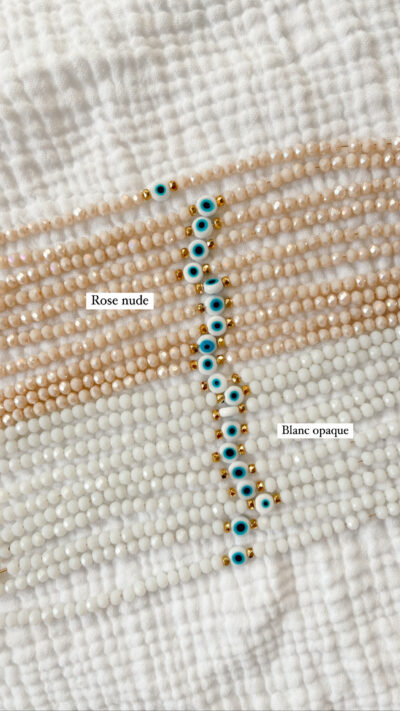 Bracelet Oeil - perles facettées – Image 2