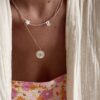 Collier lettre & étoile