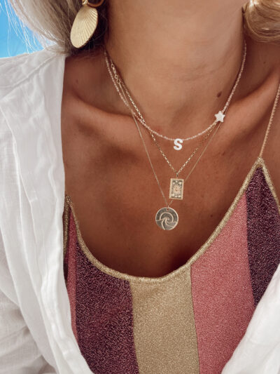 Collier lettre & étoile – Image 2