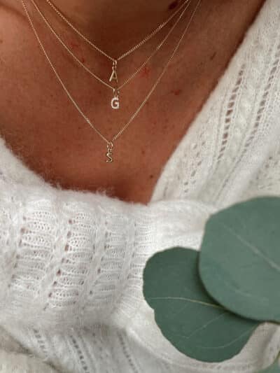 Collier Initial or – Image 2