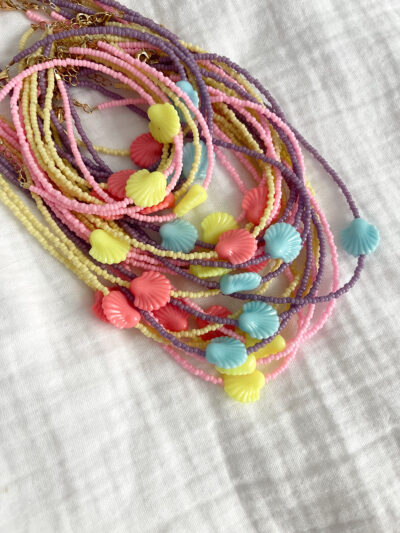 Bracelet cheville Coquillage OLJ x Maridou