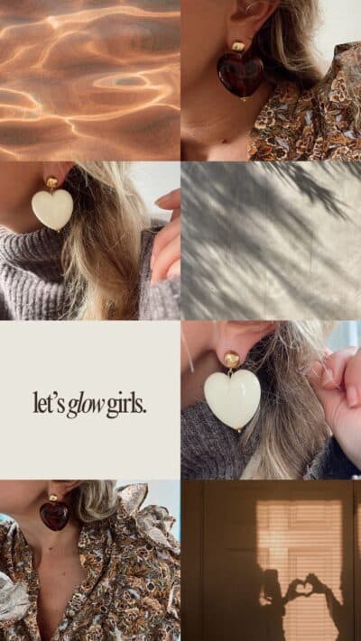 Boucles d'oreilles Miranda - brun – Image 3