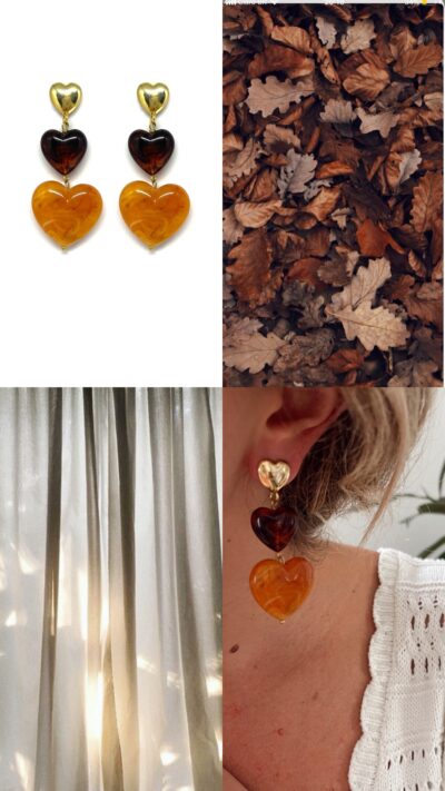 Boucles d'oreilles Line - macchiato – Image 3