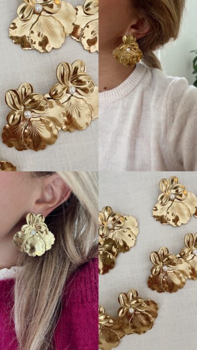 Boucles d'oreilles Chloé – Image 3