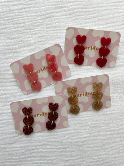 Boucles d'oreilles Frani - gold – Image 3