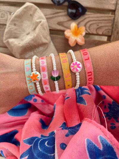 Bracelet tulipe jaune – Image 5