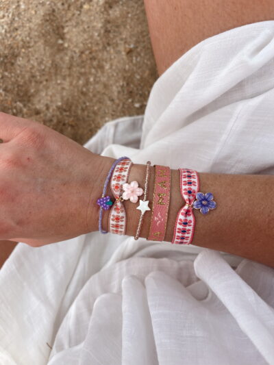 Bracelet ruban flora – Image 2