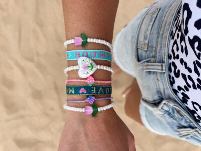 Bracelet tulipe jaune – Image 3