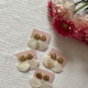 Boucles d'oreilles Paula - nacre – Image 2