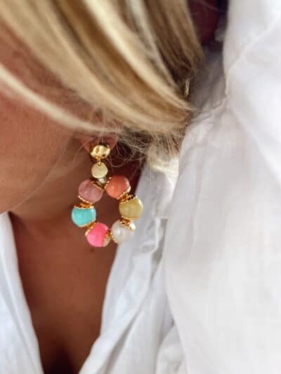 Boucles d'oreilles Ava - Summer – Image 2