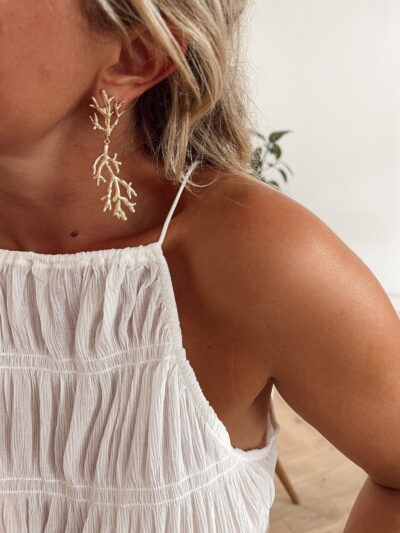 Boucles d'oreilles Coral – Image 3