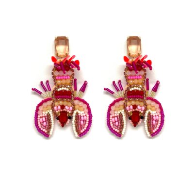 Boucles d'oreilles Homard