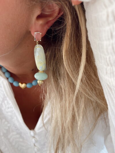 Boucles d'oreilles Jade – Image 2
